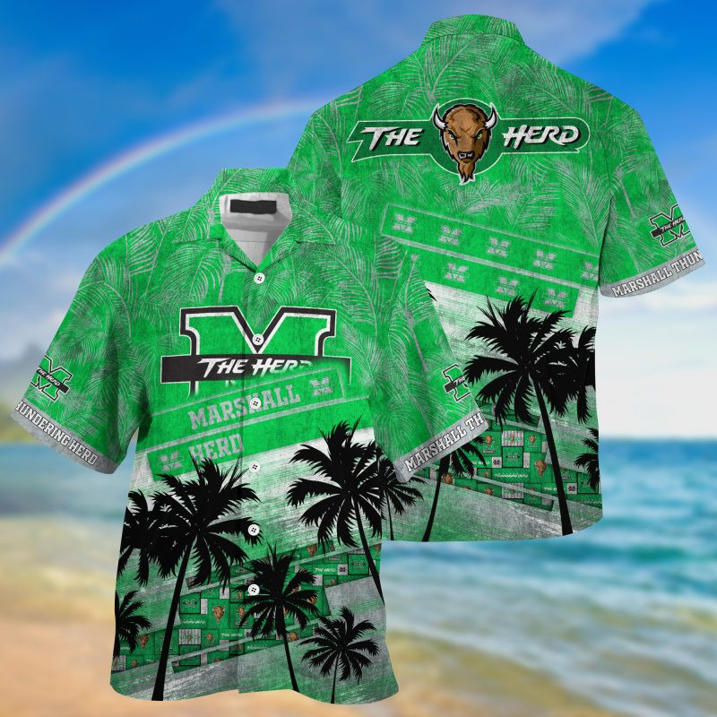 Marshall Thundering Herd NCAA Trending Summer Hawaiian Shirt