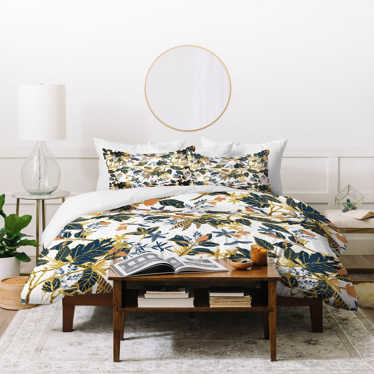 Marta Barragan Camarasa Autumnal Nature I Duvet Cover Bedding Set