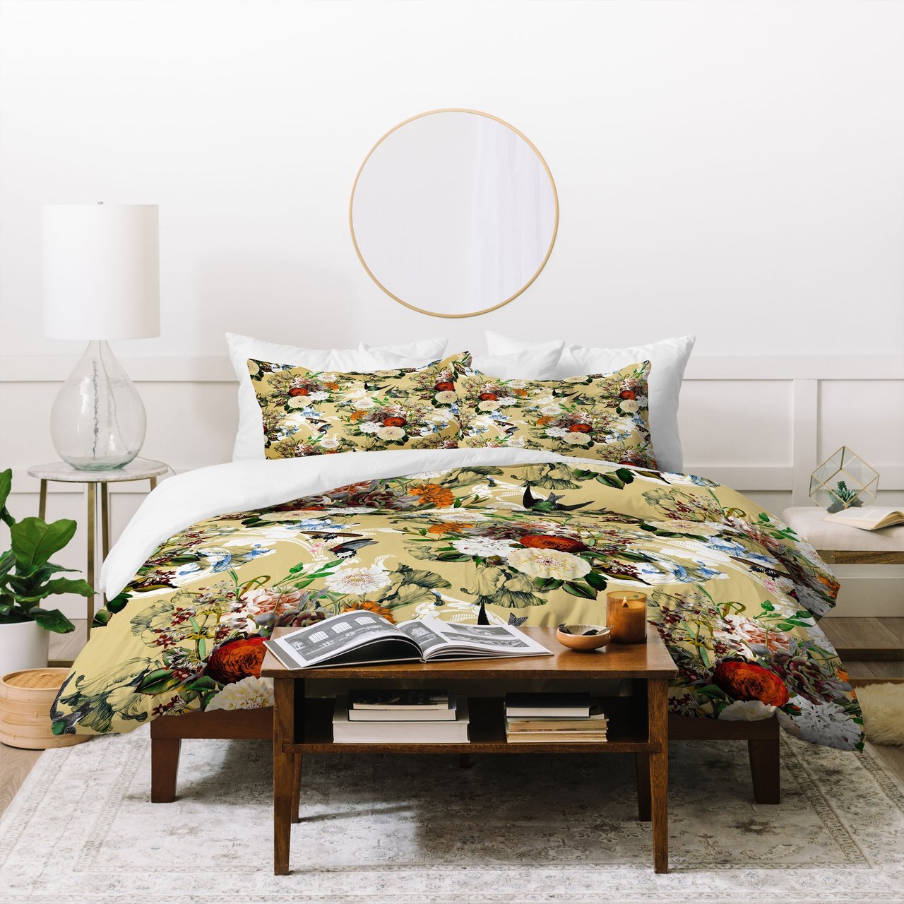 Marta Barragan Camarasa Baroque Flower Bouquet Ii Duvet Cover Bedding Set