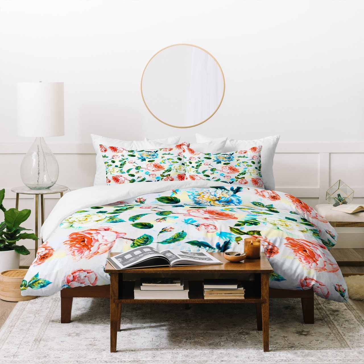 Marta Barragan Camarasa Blooming In Spring Duvet Cover Bedding Set