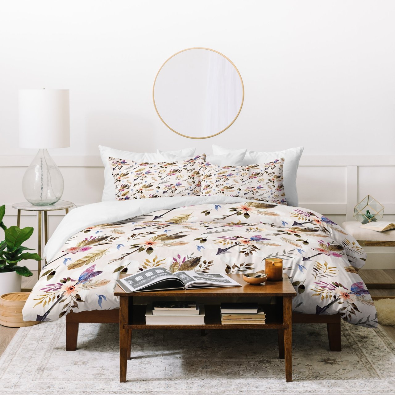 Marta Barragan Camarasa Bohemian Pattern Duvet Cover Bedding Set