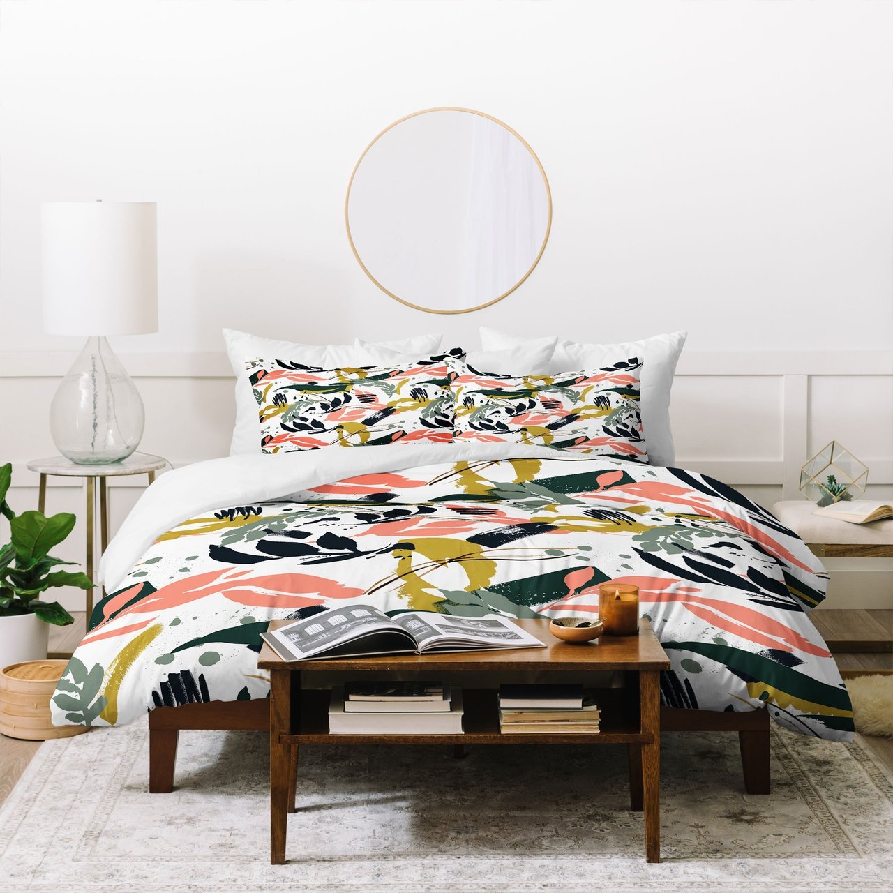 Marta Barragan Camarasa Brushstrokes Of Nature I Duvet Cover Bedding Set