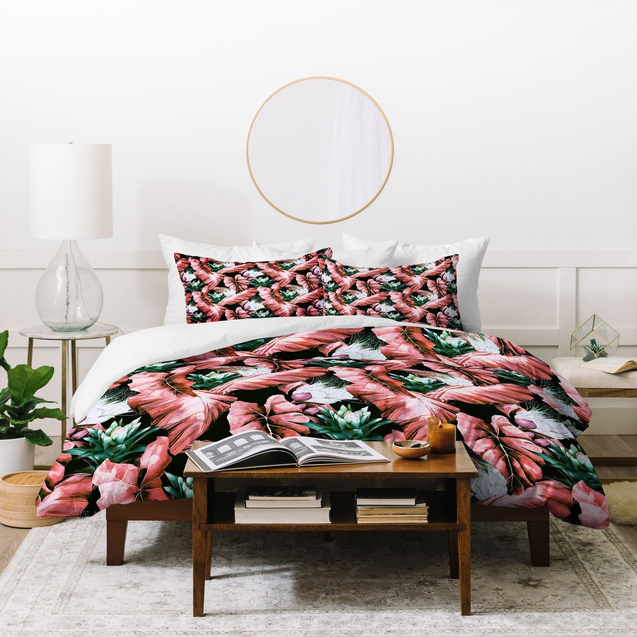 Marta Barragan Camarasa Dark Tropical Nature 03 Duvet Cover Bedding Set