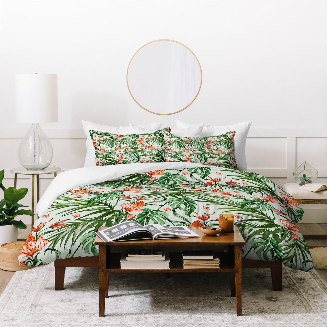 Marta Barragan Camarasa Exotic Flower Nature 027 Duvet Cover Bedding Set