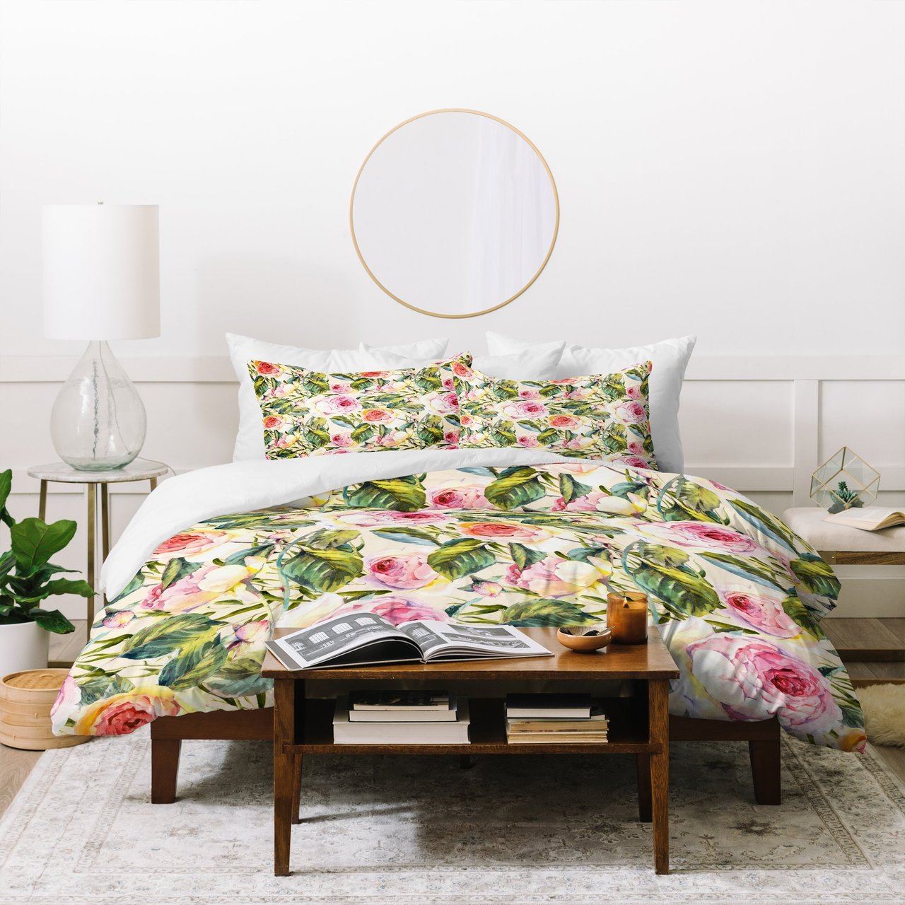 Marta Barragan Camarasa Flowery Meadow Duvet Cover Bedding Set