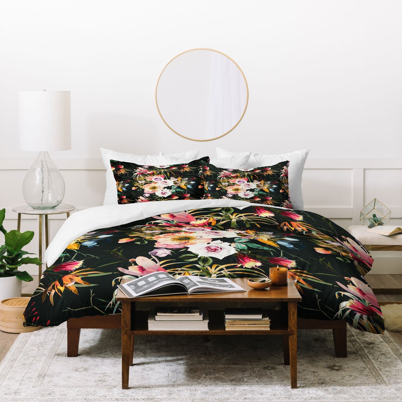 Marta Barragan Camarasa Garden Bouquets Duvet Cover Bedding Set