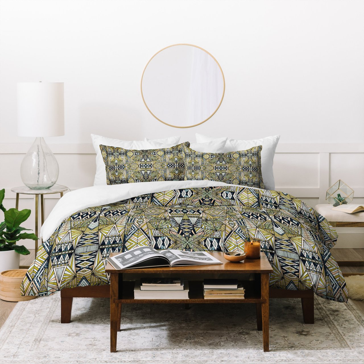 Marta Barragan Camarasa Nature Tribal Pattern Duvet Cover Bedding Set