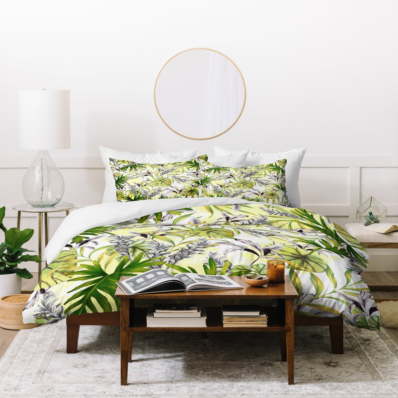 Marta Barragan Camarasa Stylish Jungle Duvet Cover Bedding Set