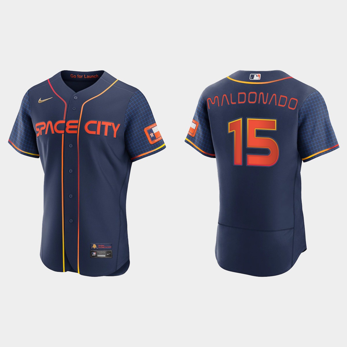 Martin Maldonado Houston Astros 2022 City Connect Jersey - Navy