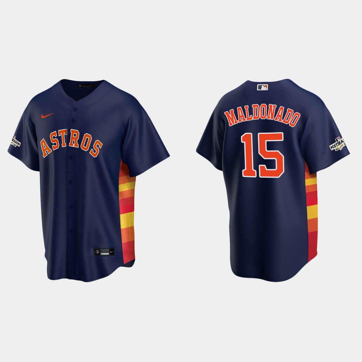 Martin Maldonado Houston Astros 2022 Postseason Jersey - Navy