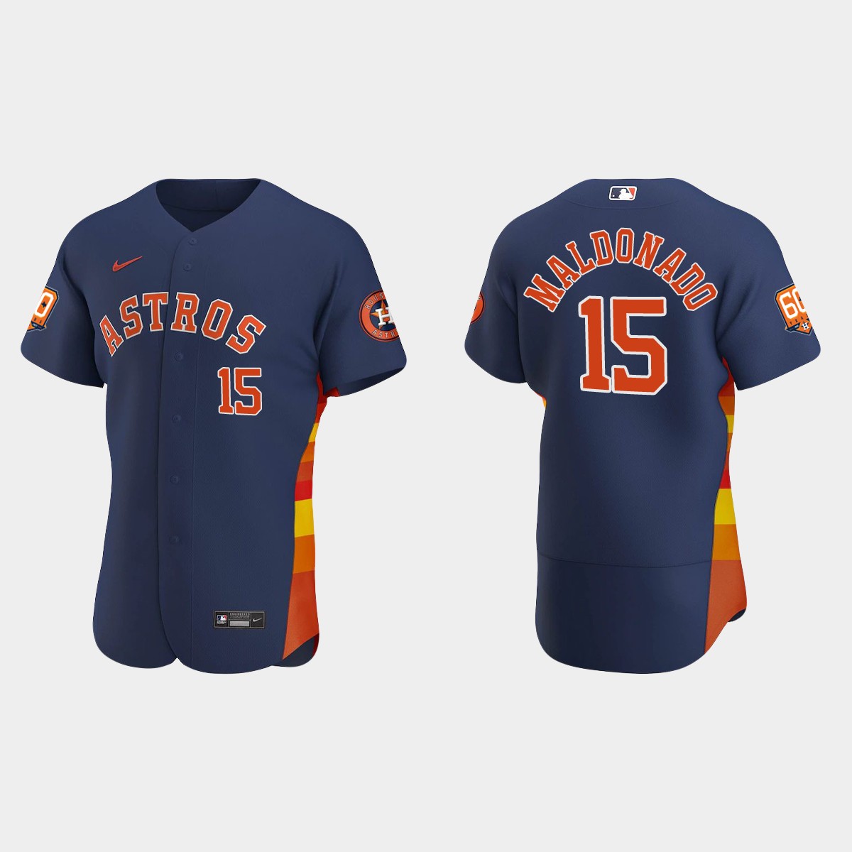 Martin Maldonado Houston Astros 60th Anniversary Jersey - Navy