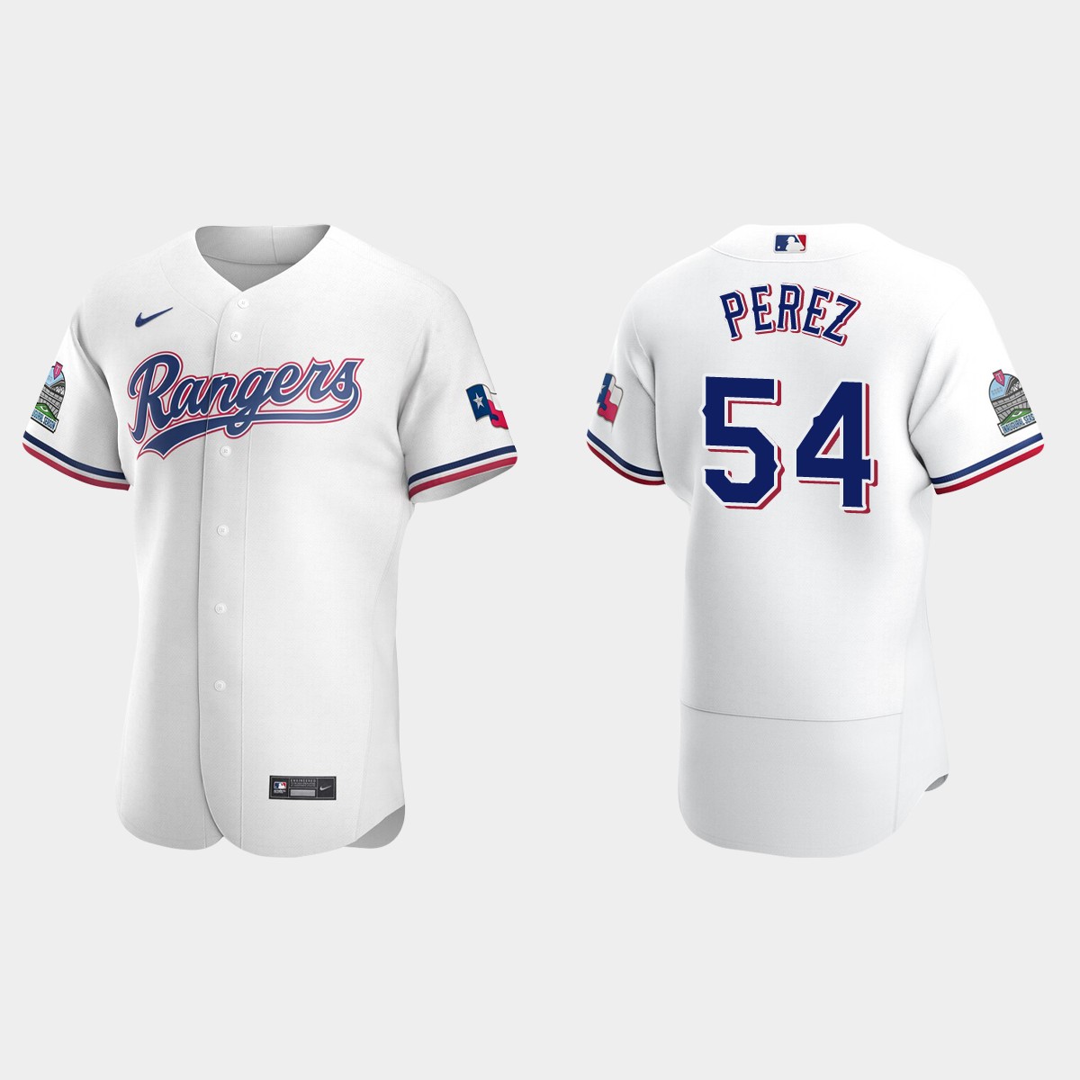 Martin Perez Texas Rangers Home Jersey - White