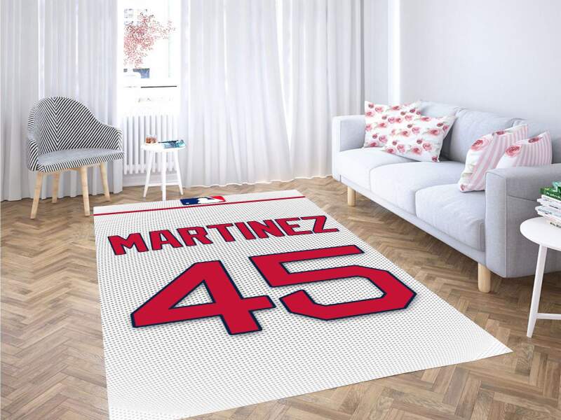 Martinez Jersy Backgrounds Carpet Rectangle Rug