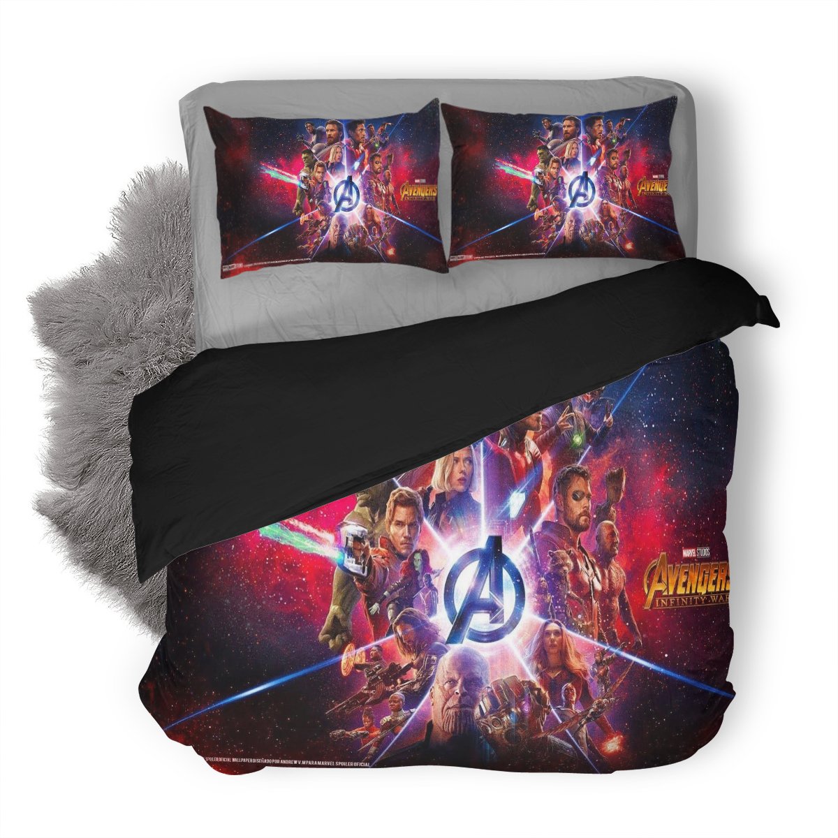 Marvel Avenger End Game D Customized Duvet Cover Bedding Set