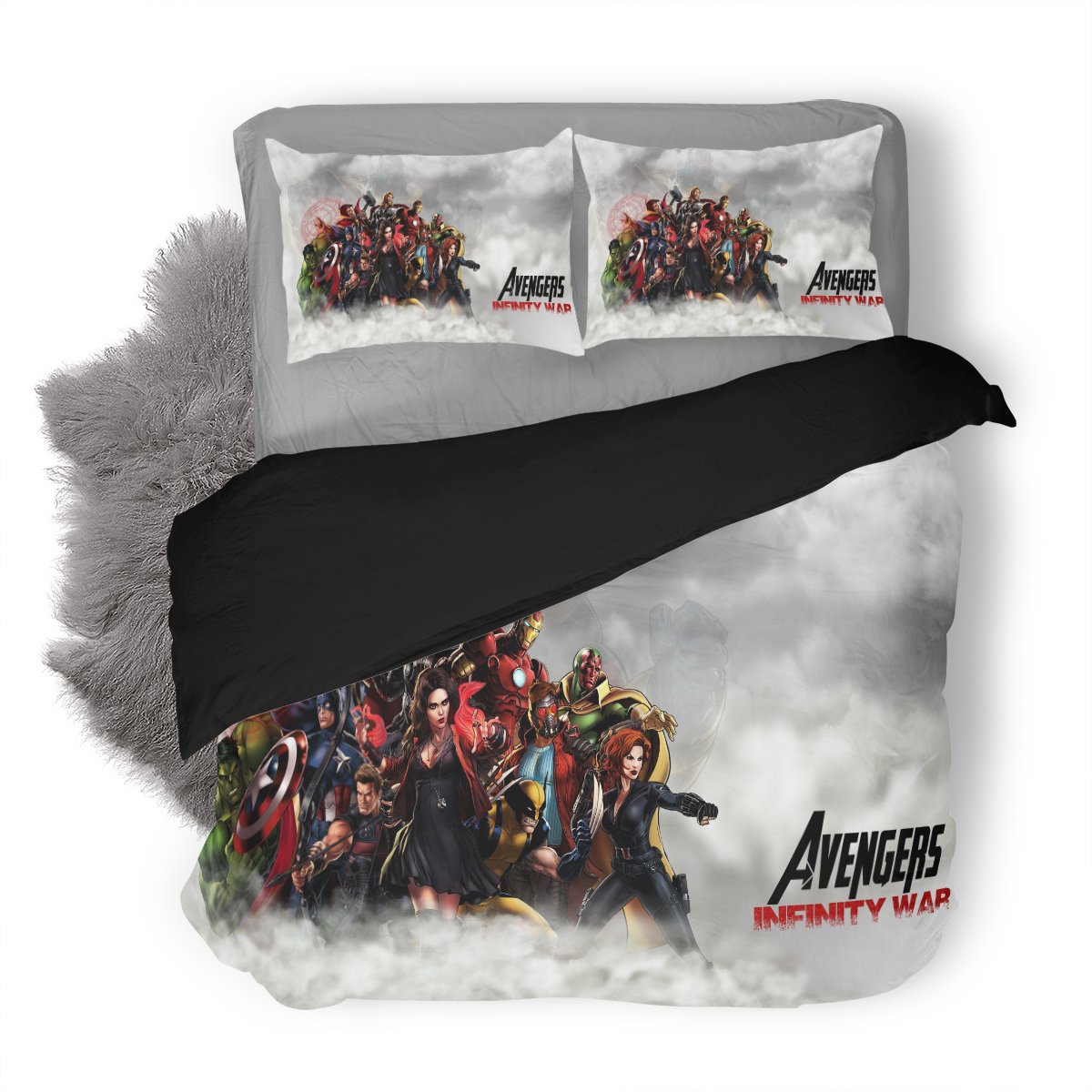 Marvel Avenger End Game D Customized Duvet Cover Bedding Set