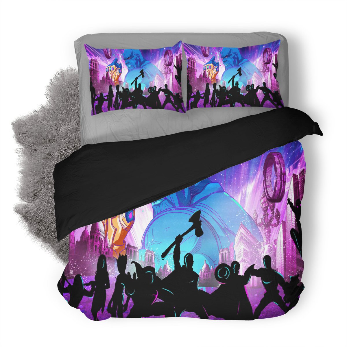 Marvel Avenger End Game D Customized Duvet Cover Bedding Set