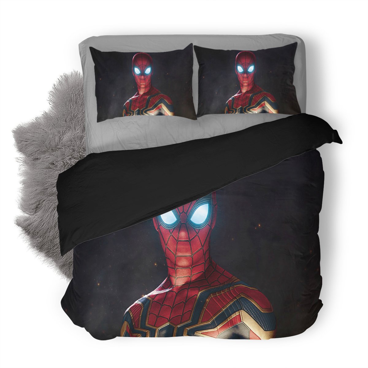 Marvel Avenger End Game Spider Man D Customized Duvet Cover Bedding Set