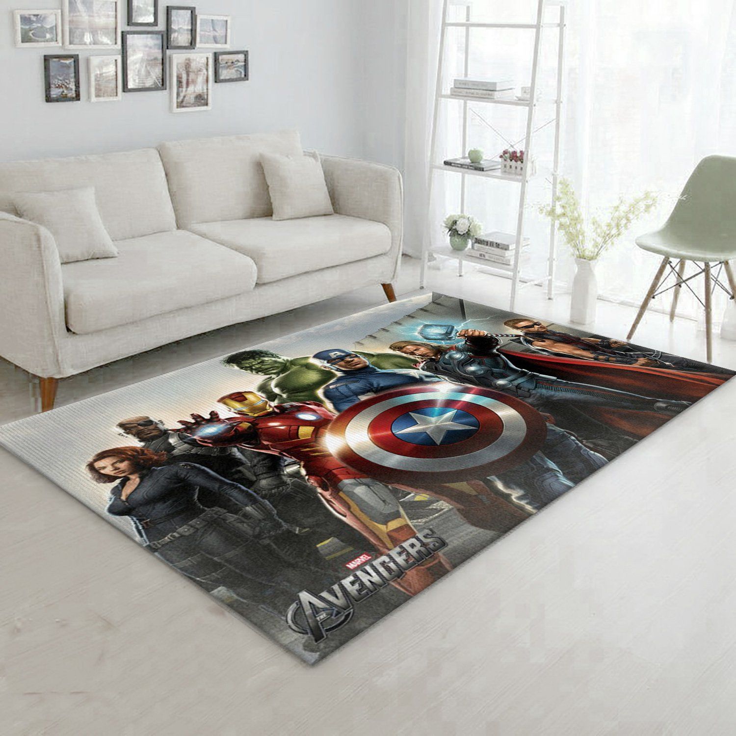 Marvel Avengers Rectangle Rug – Custom Size And Printing