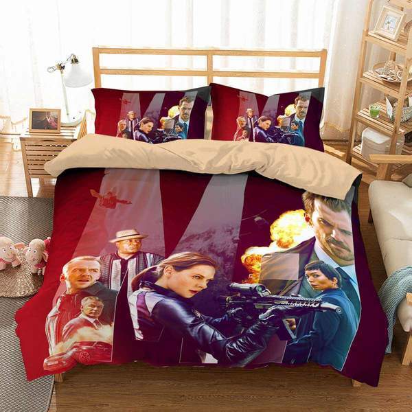 Marvel Comics 3D Customized Duvet Cover Bedding Set