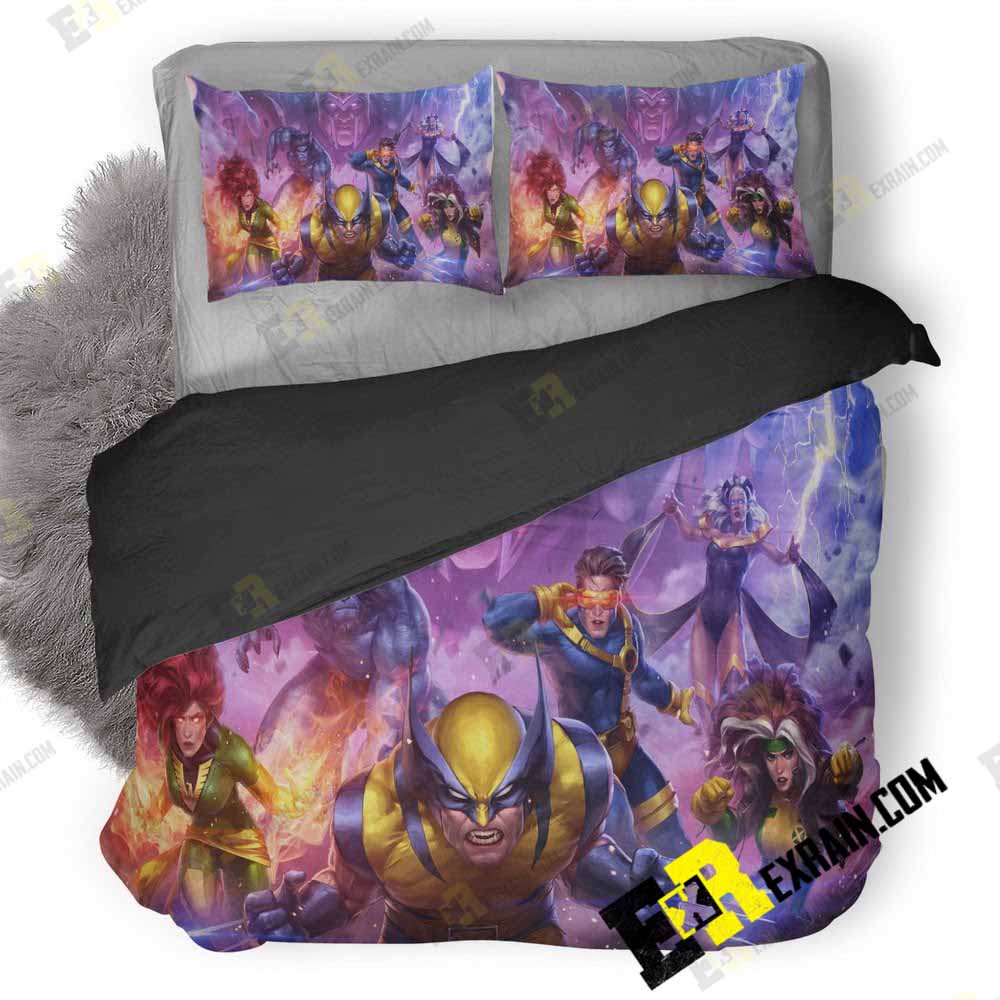Marvel Contest Of Champions X Men Vz 3D Customized Duvet Cover Bedding Set