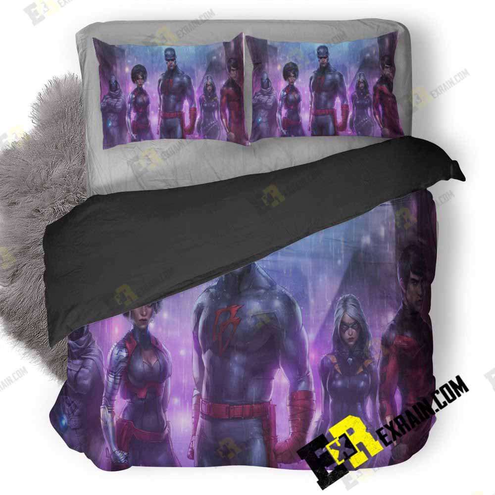 Marvel Future Fight Daredevil Mm 3D Customized Duvet Cover Bedding Set