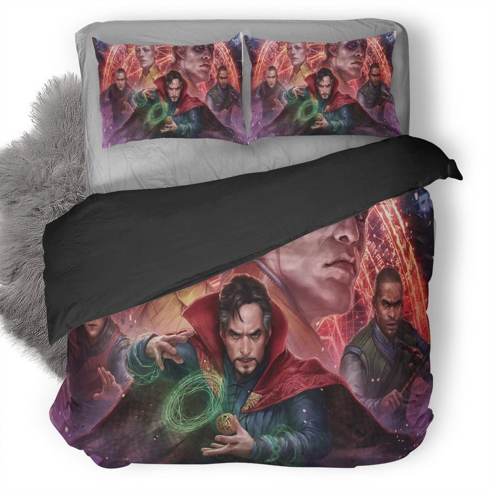 Marvel Future Fight Doctor Strange 3D Customized Duvet Cover Bedding Set