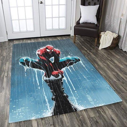 Marvel Superhero Movie Spiderman Area Rectangle Rug