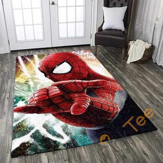 Marvel Superhero Spiderman Area Rectangle Rug