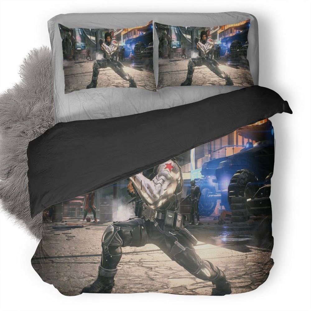 Marvel Vs Capcom Infinite 3D Customized Duvet Cover Bedding Set