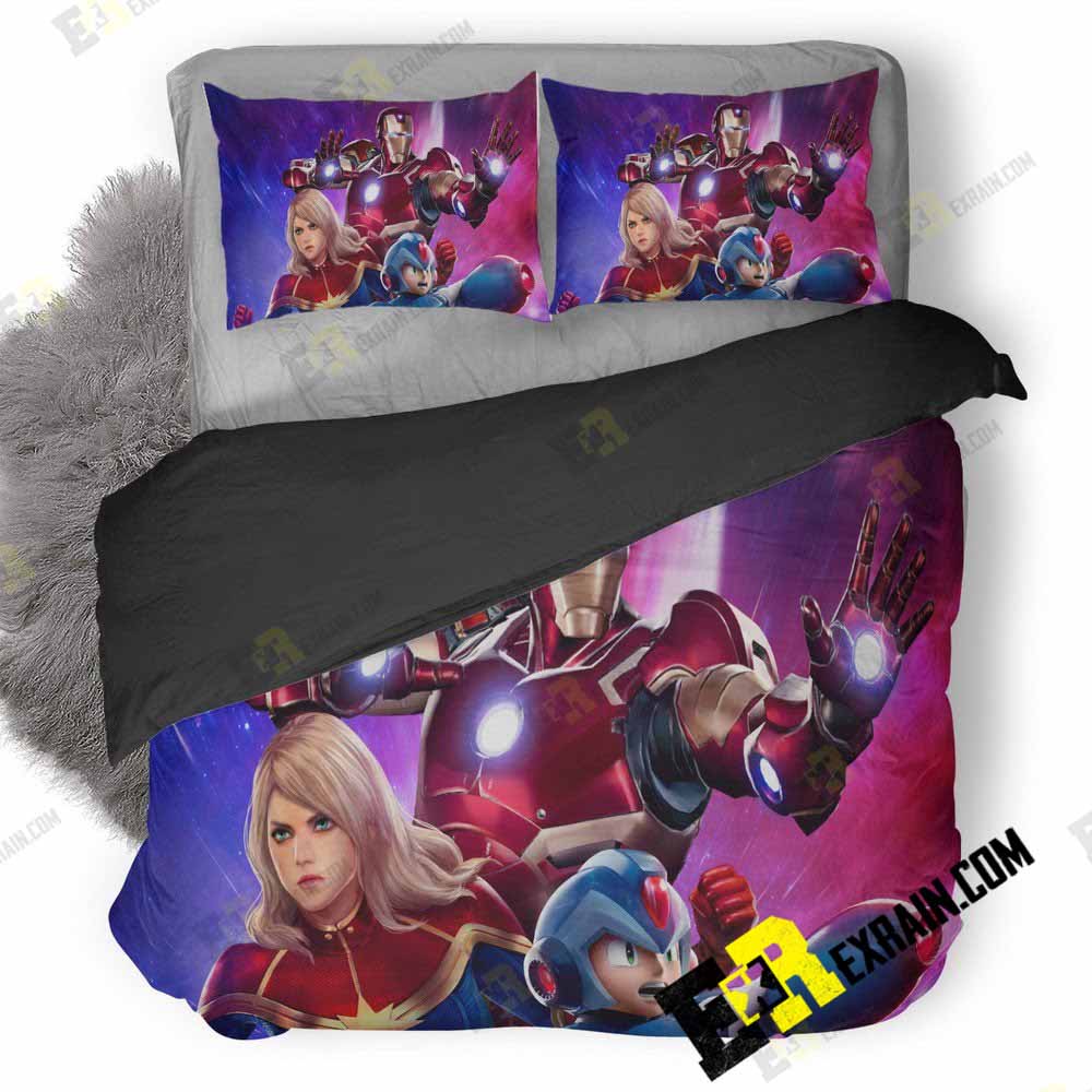 Marvel Vs Capcom Infinite Story H1 3D Customized Duvet Cover Bedding Set