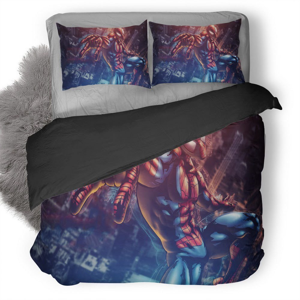 Marvel Vs Capcom Spider-Man 3D Customized Duvet Cover Bedding Set