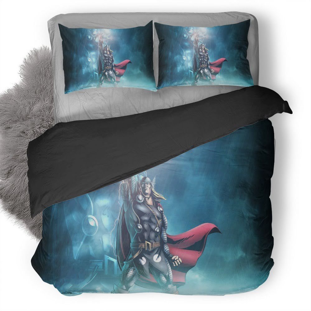 Marvel Vs Capcom Thor 3D Customized Duvet Cover Bedding Set