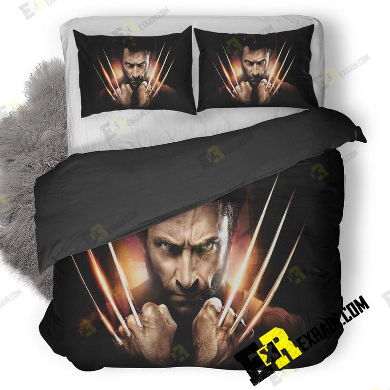 Marvel Wolverine Bk 3D Customized Duvet Cover Bedding Set