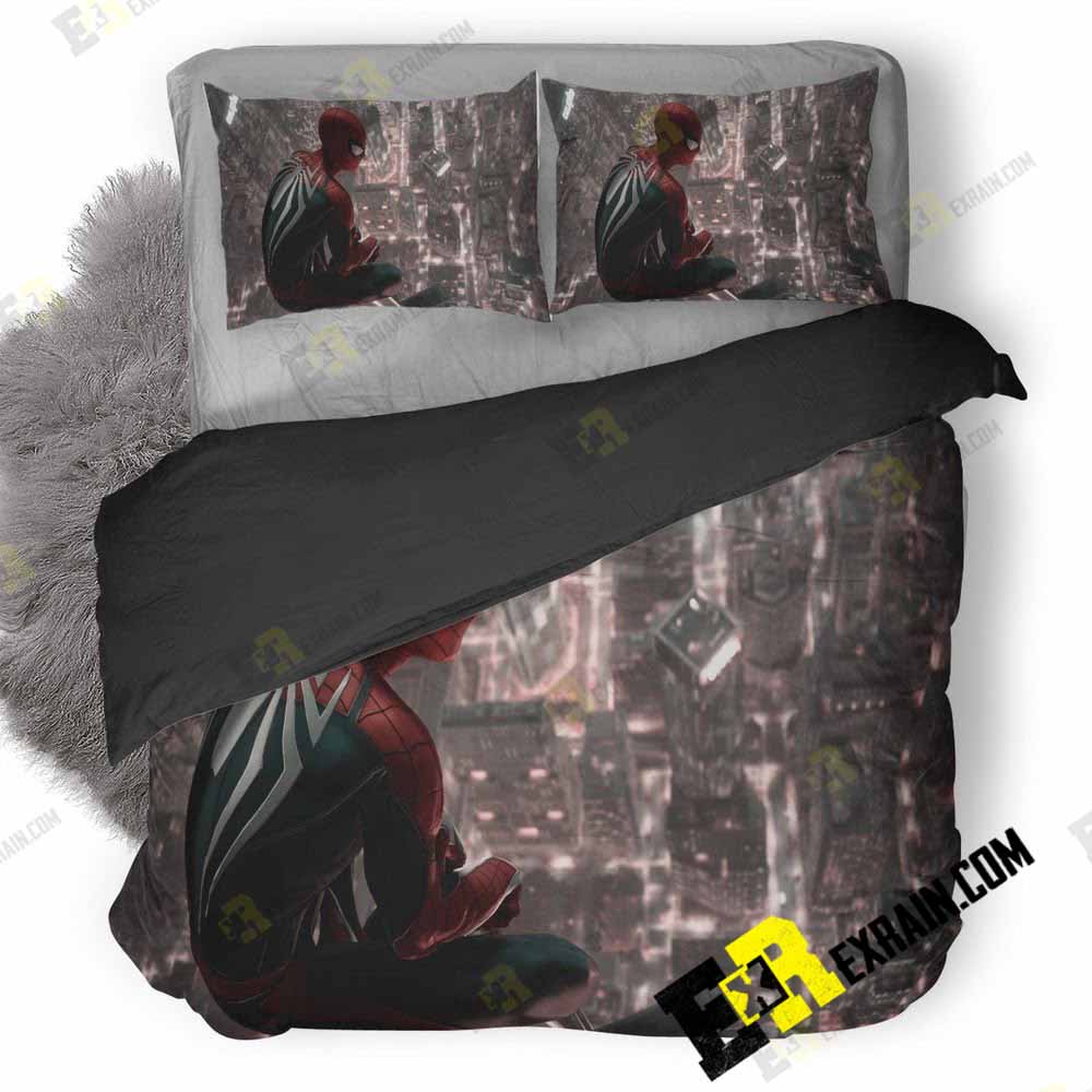 Marvels Spider Man Mu 3D Customized Duvet Cover Bedding Set