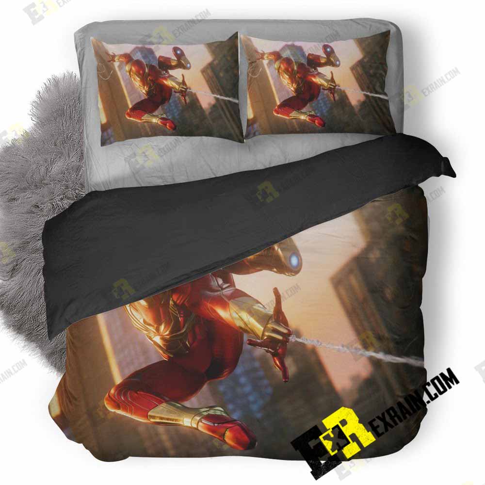 Marvels Spider Man Turf Wars Ud 3D Customized Duvet Cover Bedding Set