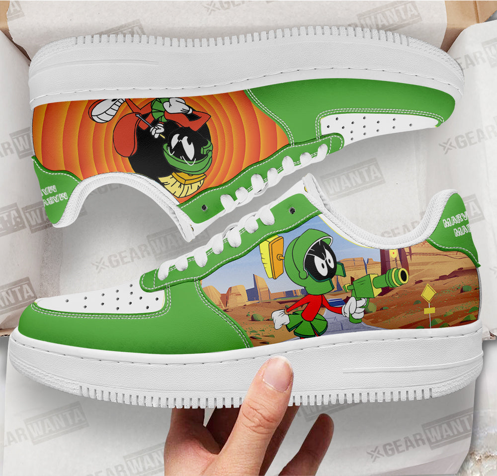 Marvin the Martian Looney Tunes Custom Air Sneakers