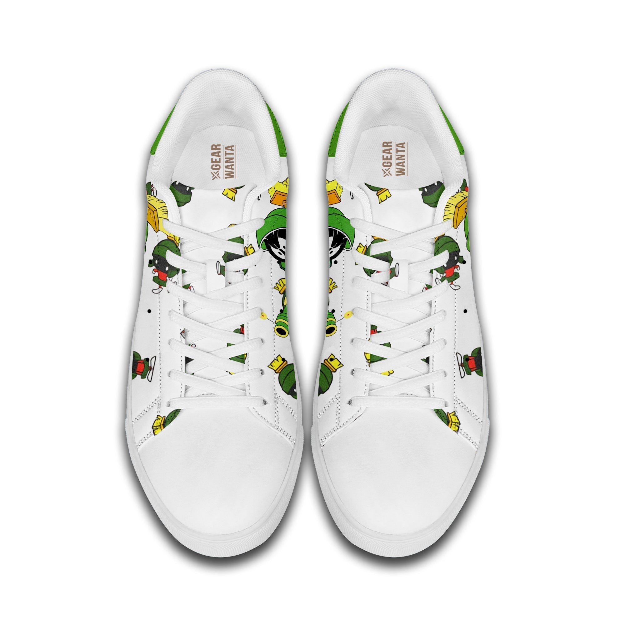 Marvin the Martian Skate Shoes Custom Looney Tunes Shoes