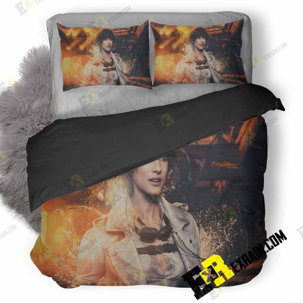Mary Lady Devil May Cry Kr 3D Customized Duvet Cover Bedding Set