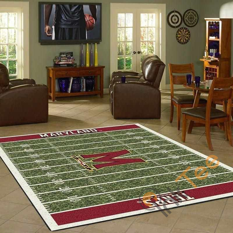 Maryland Terrapins Home Field Area Rectangle Rug