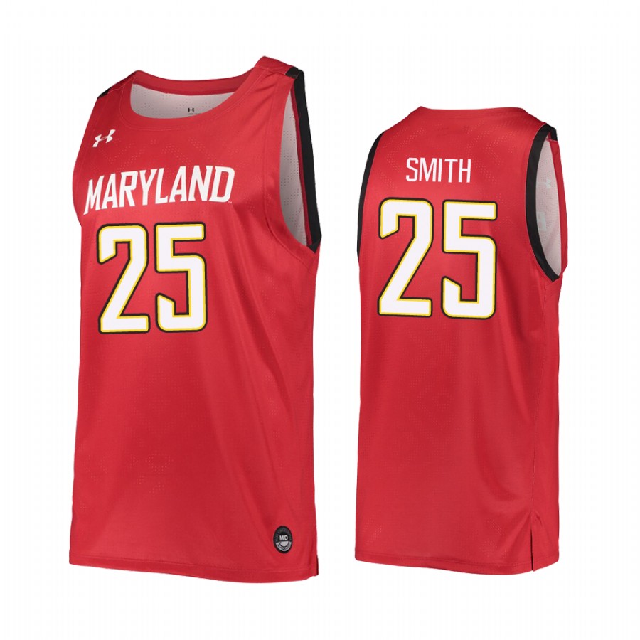 Maryland Terrapins Jalen Smith Red College Jersey