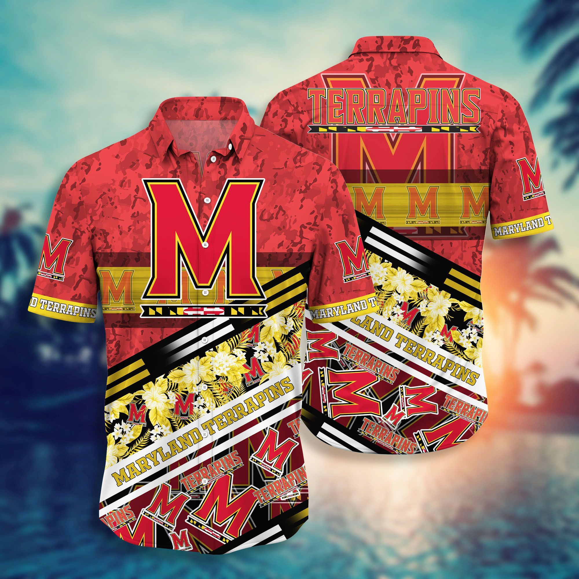 Maryland Terrapins NCAA -Hawaii Shirt Style Hot Trending Summer-Hawaiian