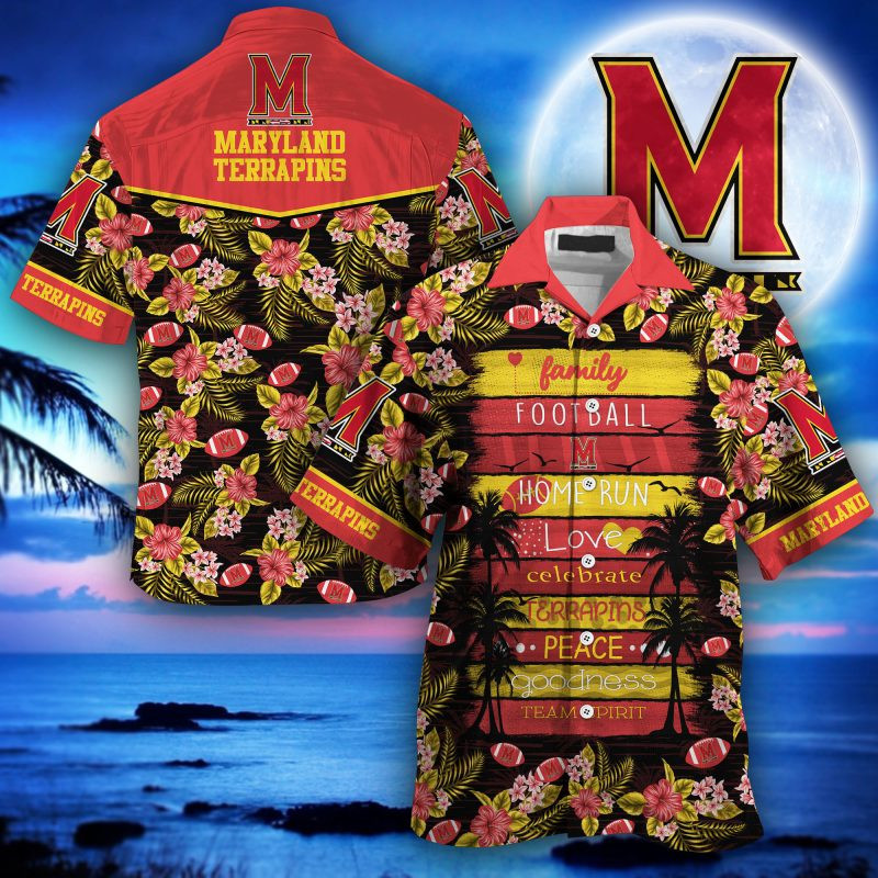 Maryland Terrapins NCAA Hawaiian Shirt