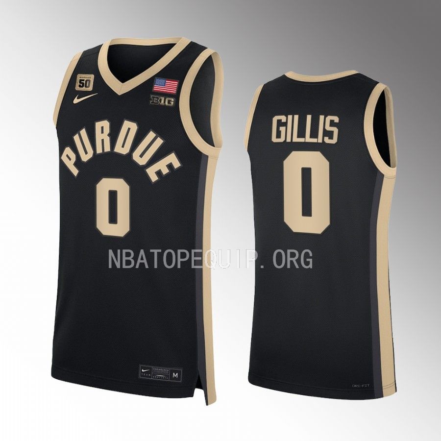 Mason Gillis Purdue Boilermakers Black Jersey