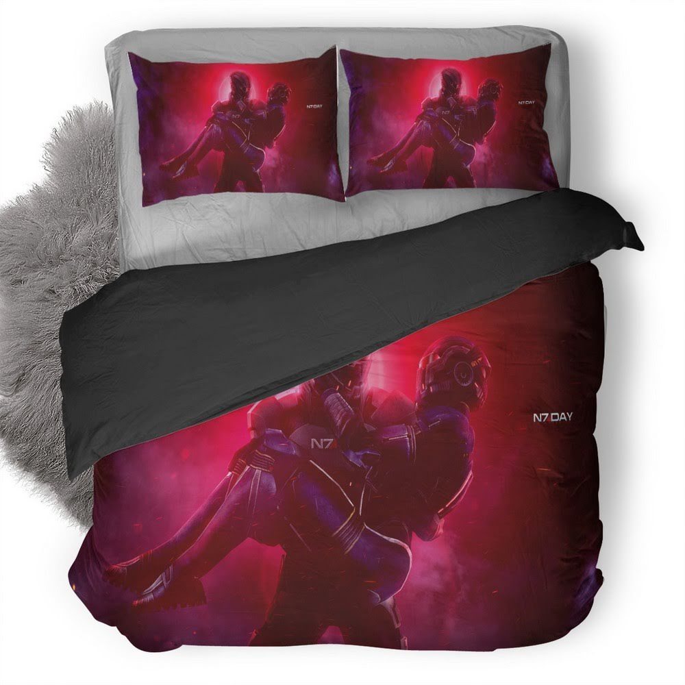 Mass Effect Andromeda 81 3D Customized Duvet Cover Bedding Set