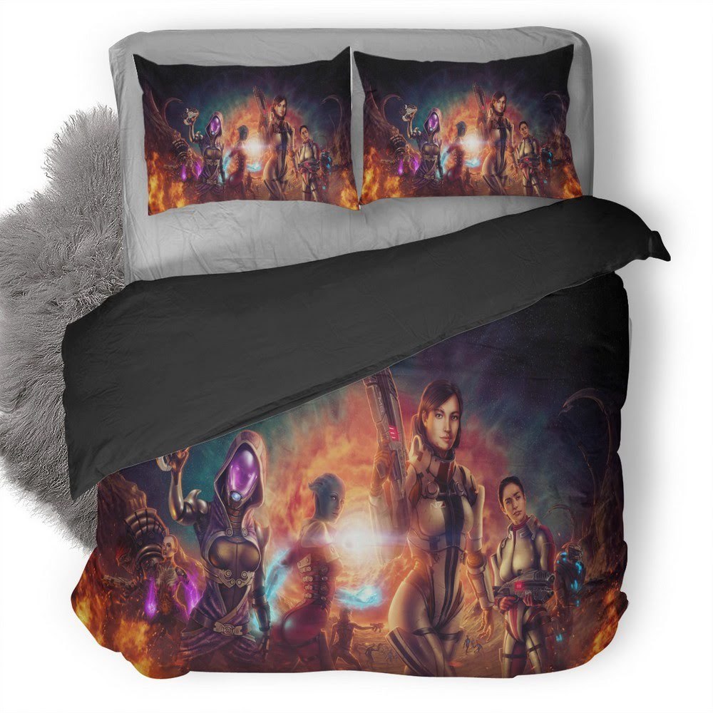 Mass Effect Andromeda 8 3D Customized Duvet Cover Bedding Set