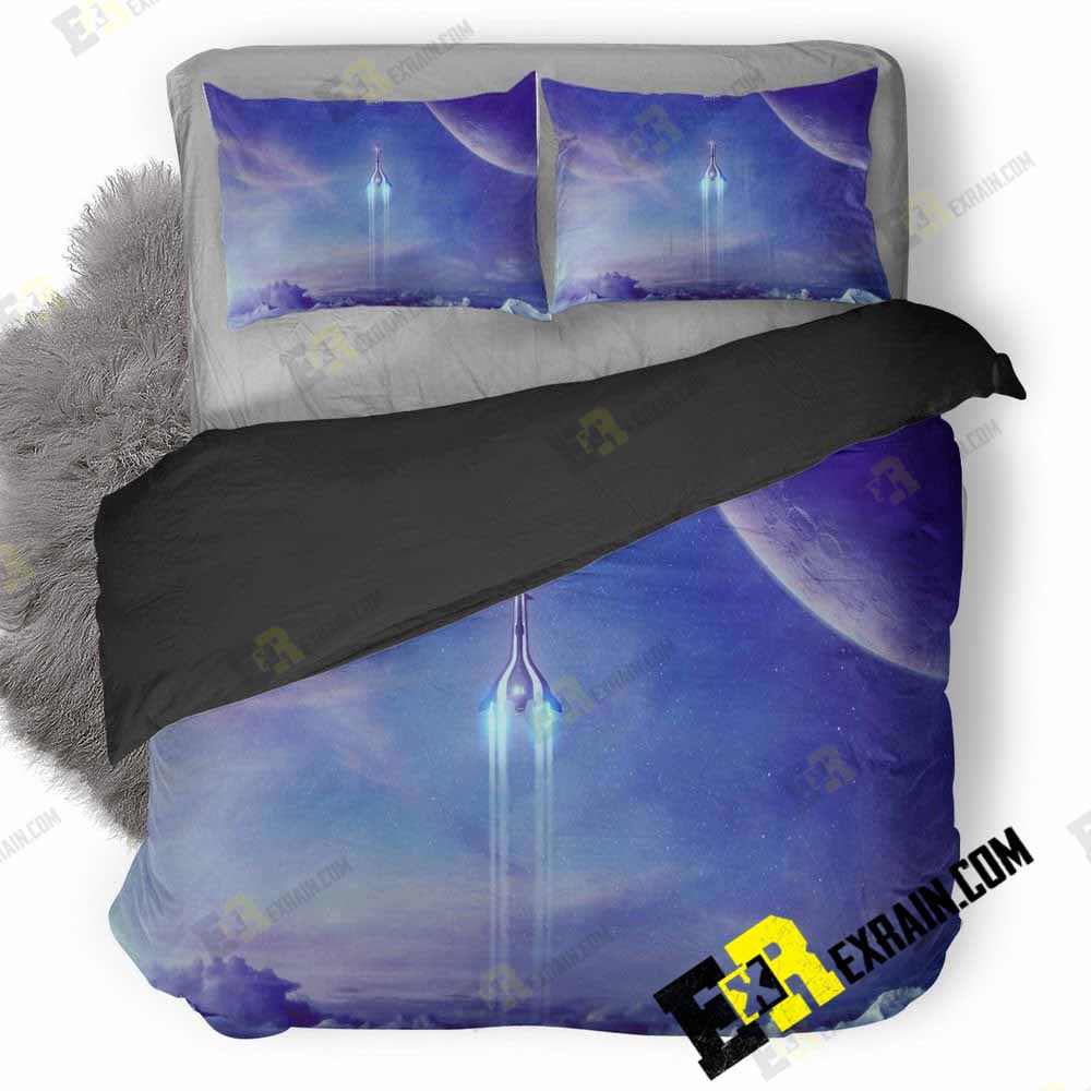 Mass Effect Andromeda Artwork Pic 3D Customized Duvet Cover Bedding Set