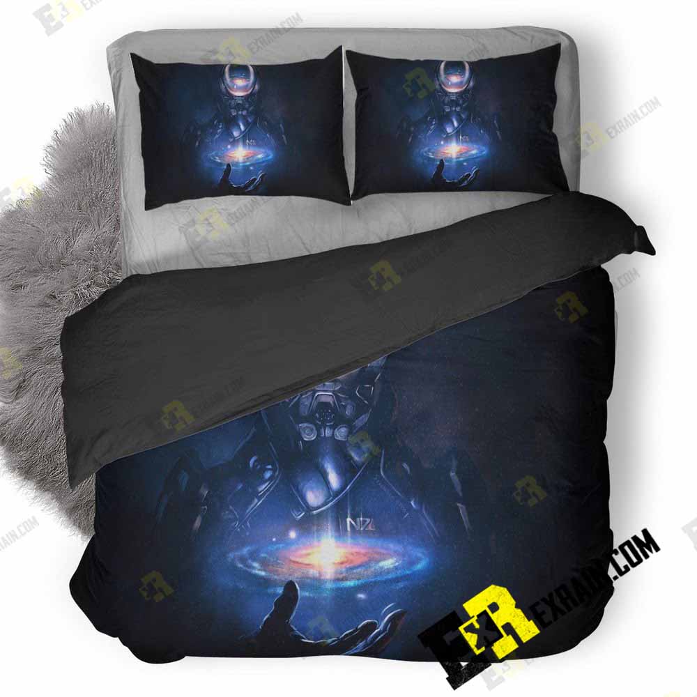 Mass Effect Andromeda Artwork Sd 3D Customized Duvet Cover Bedding Set