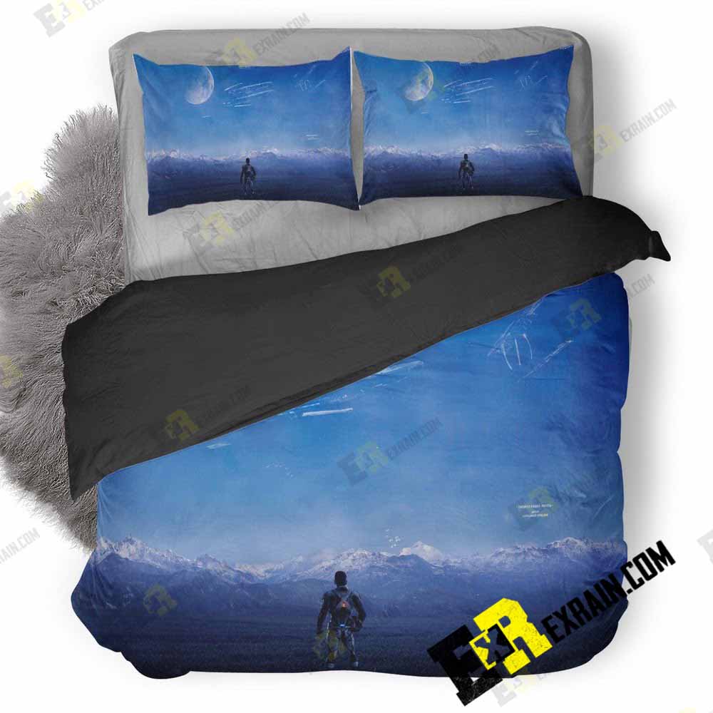 Mass Effect Andromeda Game Artwork 3D Customized Duvet Cover Bedding Set