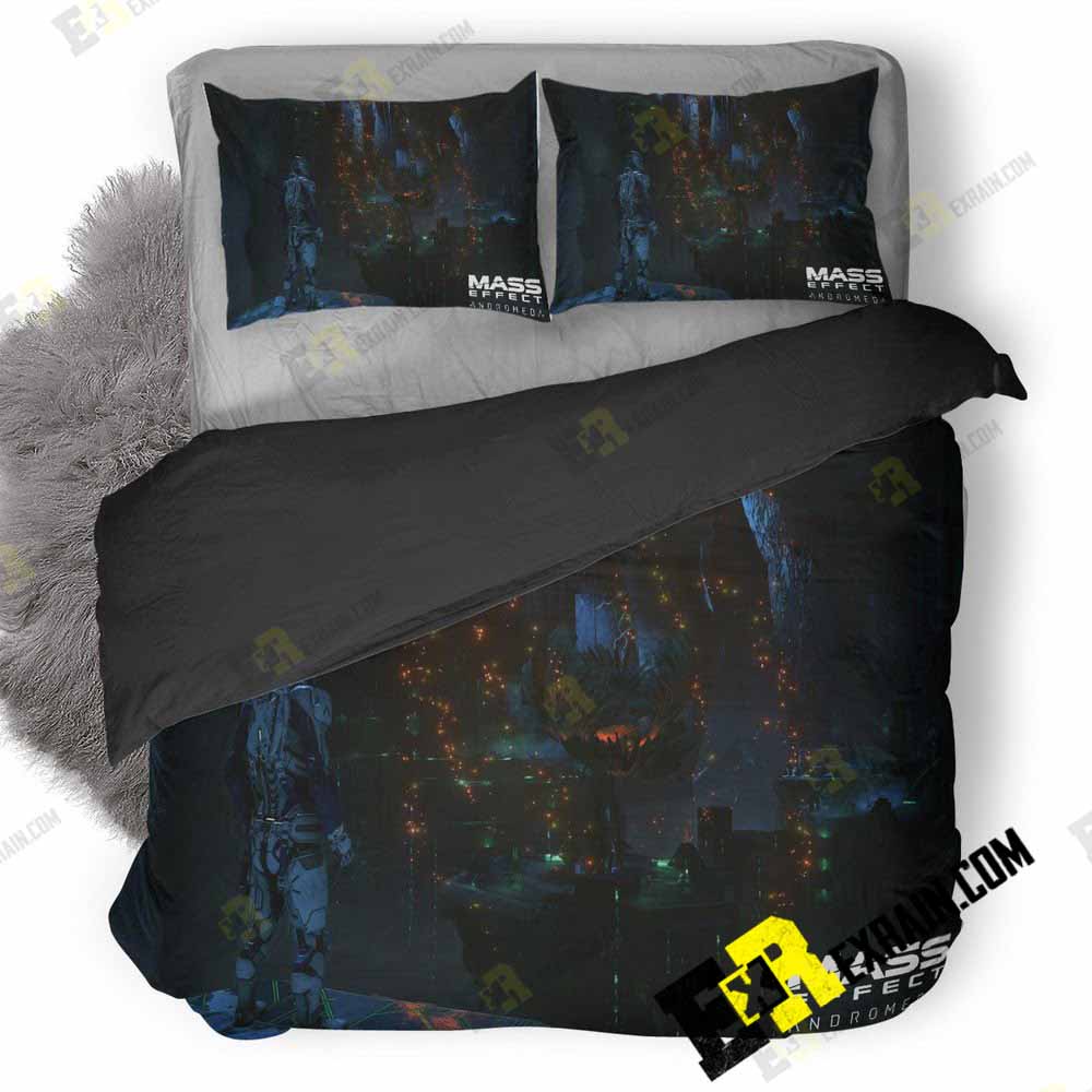 Mass Effect Andromeda Game Qhd 3D Customized Duvet Cover Bedding Set