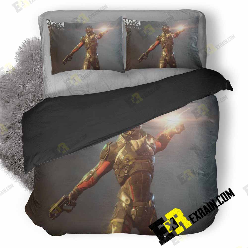 Mass Effect Andromeda Pc Game 3D Customized Duvet Cover Bedding Set